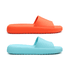 Kit 2 Pares Chinelo Feminino Nuvem Premium Laranja e Azul