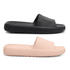 Kit 2 Pares Chinelo Feminino Nuvem Premium Pêssego e Preto