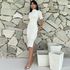 vestido mid cacharrel off