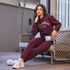 Conjunto Moletom marsala