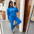 Conjunto moletom azul