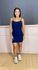 Vestido de alça curto marinho