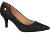 SAPATO SCARPIN FEMININO VIZZANO PRETO PELICA 