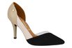 SAPATO VIZZANO BEGE/PRETO/BRANCO OFF 