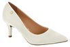 SAPATO SCARPIN FEMININO VIZZANO BRANCO PELICA 