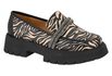 SAPATO VIZZANO BEGE/PRETO/BLACK DIAM ZEBRA COLORS