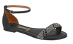 SANDALIA VIZZANO PRETO CRISTAL BLACK DIAMONT 