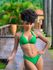 Top Biquíni Luara Verde