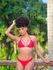 Top de Biquíni Cortina Vivi Vermelho