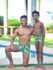 Sunga Boxer Infantil Estampado Verde