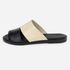 Rasteira Feminina Couro Calce Fácil Atena Off White