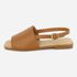 Sandália Rasteira Casual Conforto Safira Camel