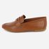 Loafer Couro Feminino Casual Romina Camel