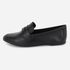 Loafer Couro Feminino Casual Romina Preto