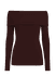 Blusa Ombro a Ombro Marina Bordô