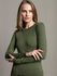Blusa Pura Gola Careca Verde Militar