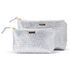 Kit Necessaire Sienna em Couro Escama Prata