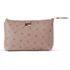 Necessaire Sienna em Couro Nude Pequena