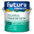 Tinta Acrílica Premium Toque de Cetim Acetinada 3,6L Branco Neve - Futura