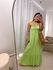 Vestido longo Emili Verde Menta