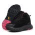 Tênis Storm Couro Masterboots Pró-Eva Preto e Rosa