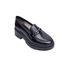 Mocassim Feminino Tratorado Bridão Metálico Comfort Maxtherapy Preto