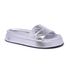 Sandália Flatform Puffy Angelina Maxtherapy Prata