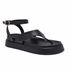 Sandália Flatform Comfort Liz Maxtherapy Preto