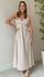 Vestido Longo Mariela - Nude