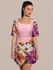 Vestido Amanda Curtinho Tubinho Floral Rosa 
