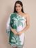 Vestido Feminino Curto Manga Nula- Verde