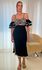Vestido Midi Arabeli - Preto