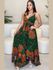 Vestido Samanta Longo Estampa - Verde
