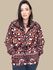 Jaqueta Parka Estampa Floral- Animal Print
