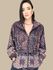 Jaqueta Parka Estampa Floral- Verde