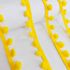 Fio de Pompons Amarelo 20mm - 1 metro