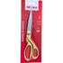 Tesoura Alfaiate Dourada Metálica 23,8cm