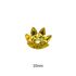 Tulipa Floco de Neve 10mm Dourado - 5g
