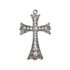 Crucifixo com Strass Niquel