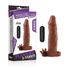 Capa Extensora de 12cm Para 19cm Com Vibro Love Toy VP (CA032). - Marrom