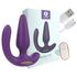 *Plug Silicone Com Vibro e Controle Medea-Rct SI (7514) - Roxo