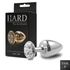 Plug de Metal P Com Pedras Cravejadas (HA134) - Cromado