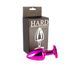 Plug de Metal G Com Pedra Variadas Hard (HA171) - Rosa