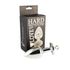 Plug Metálico G ABC Para Personalização - (HA179) - Cromado