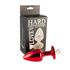 Plug Metálico G ABC Para Personalização - (HA179) - Vermelho