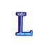 Letras Para Personalização Lilás (HA180L). - L