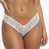 Calcinha Asa Delta de Renda (LS5019) - Branco