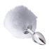 Plug Metálico P Com PomPom VP (PL012P) - Branco