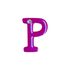Letras Para Personalização Rosa (HA180R). - P