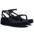 Sandália Flatform Elsa Preto